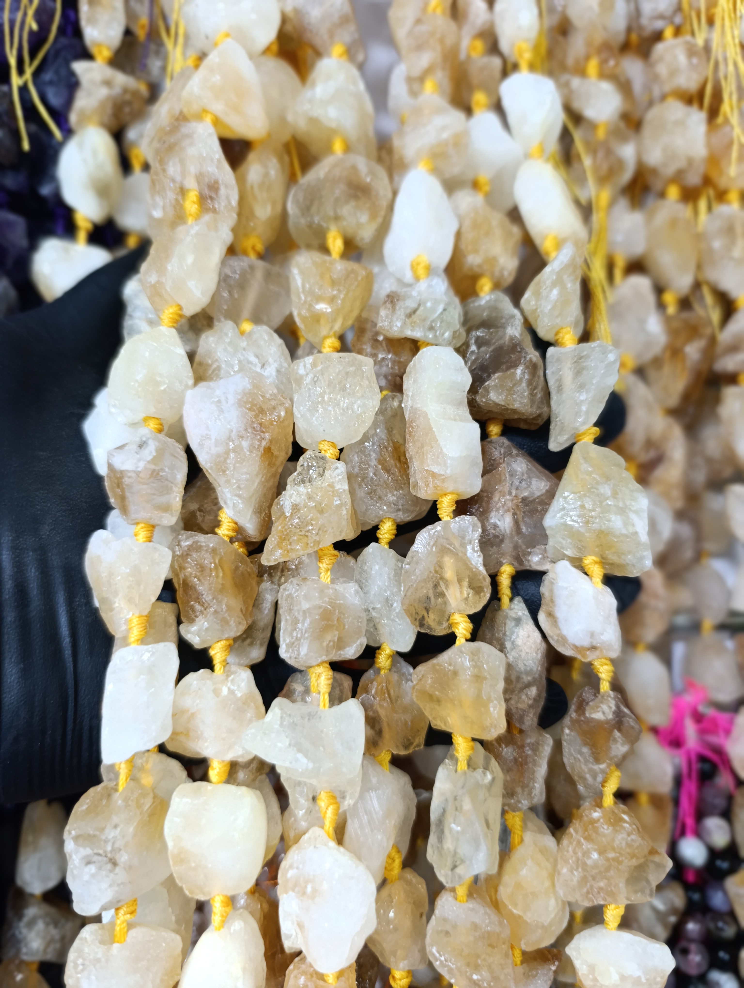 ریسه سنگ سیترین (راف)