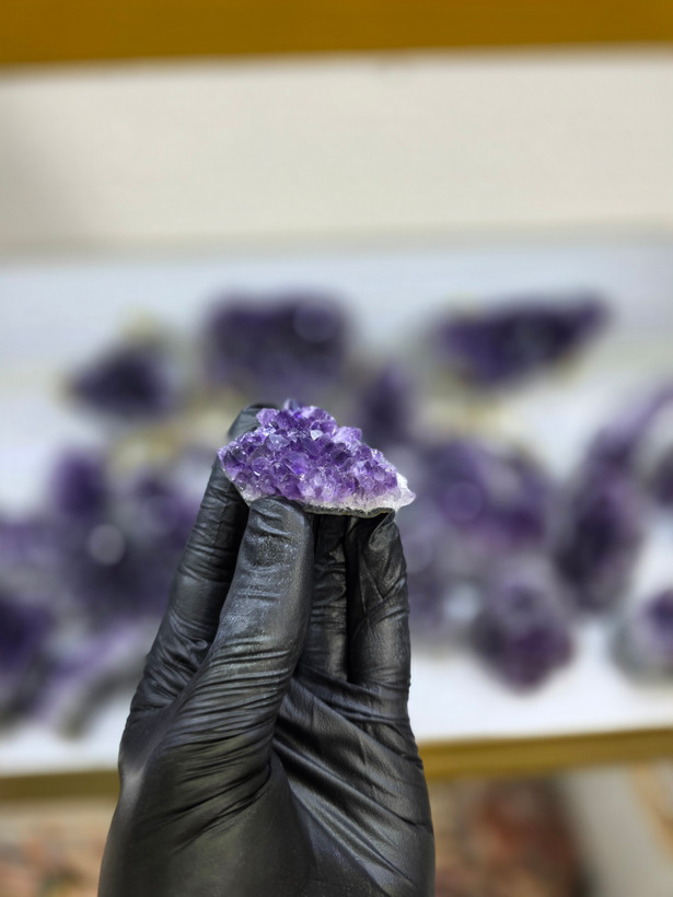 سنگ راف طبیعی آمیتیست برزیل